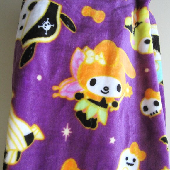 Hello Kitty And Friends My Melody Halloween Purple Silk Touch Throw Blanket - Picture 4 of 7